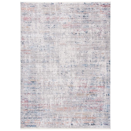 Safavieh 5 x 8 ft. Valencia 400 Power Loomed Rectangle Area Rug Grey & Blue VAL406G-5